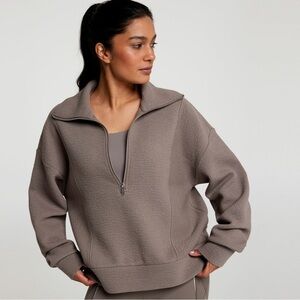 CALIA Women's Elevate oversized 1/2 Zip Size Small (easy fits Medium)